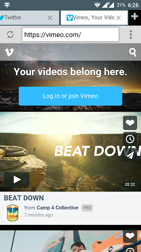 Fast Browser light - Image screenshot of android app