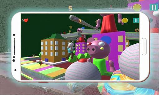 Crazy Cookie Obby Block World - Gameplay image of android game