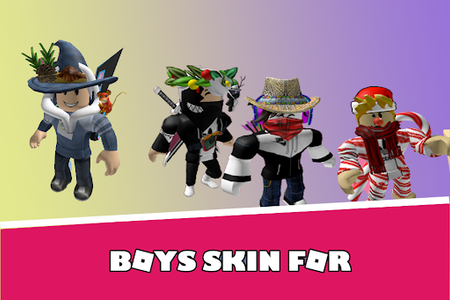 App Boys Skins for roblox free Android app 2021 