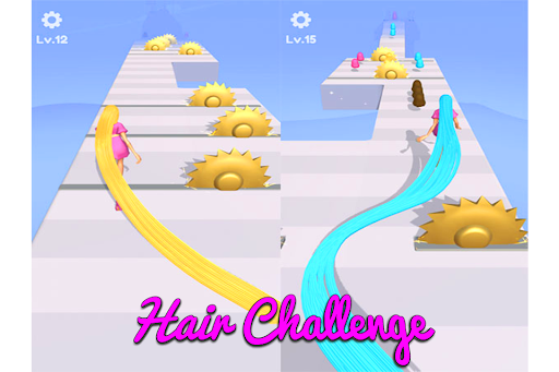 Hair Challenge 3D - عکس برنامه موبایلی اندروید