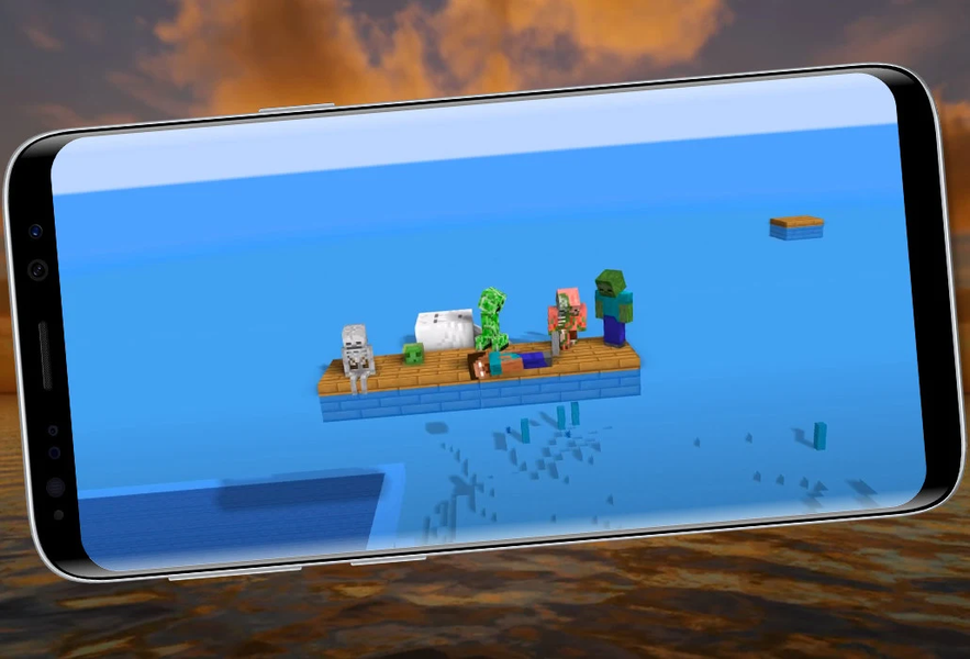 One Block Raft Survival Mod - Image screenshot of android app