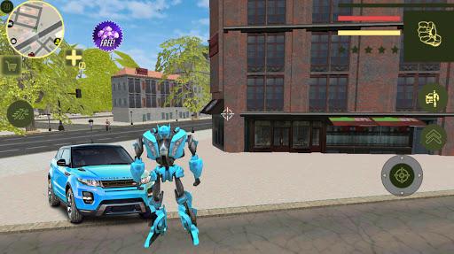 Super Car Robot Transforme Futuristic Supercar - Gameplay image of android game