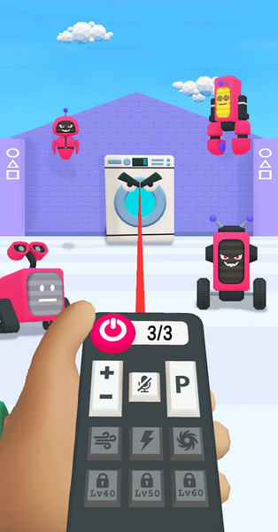 Robot Invasion - Survival Game - Gameplay image of android game