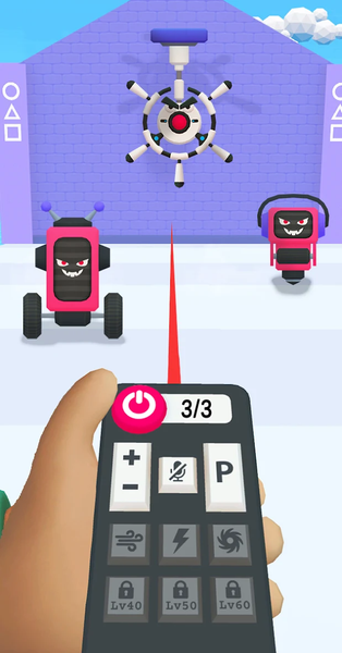 Robot Invasion - Survival Game - Gameplay image of android game