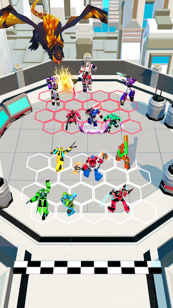 Robot Run Transforming Race - عکس بازی موبایلی اندروید