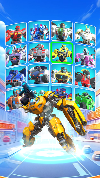 Robot Run Transforming Race - عکس بازی موبایلی اندروید