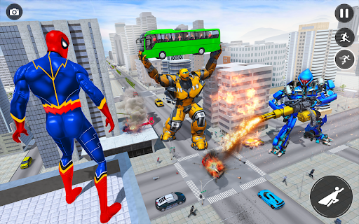 Spider Fighting Superhero Game - Gameplay image of android game