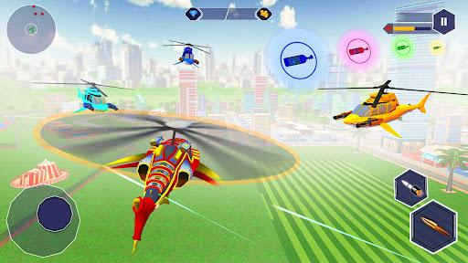 Shark Robot Car Transform Game - Image screenshot of android app