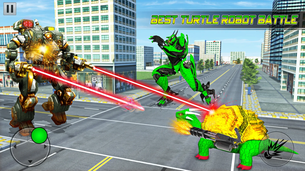 Turtle Robot Car Games Sim - عکس بازی موبایلی اندروید