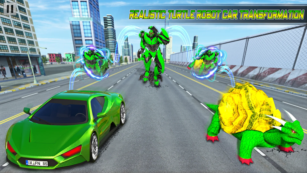 Turtle Robot Car Games Sim - عکس بازی موبایلی اندروید