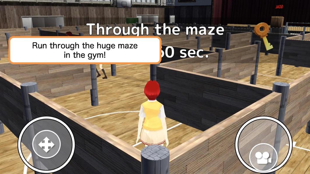 School Maze - Gameplay image of android game