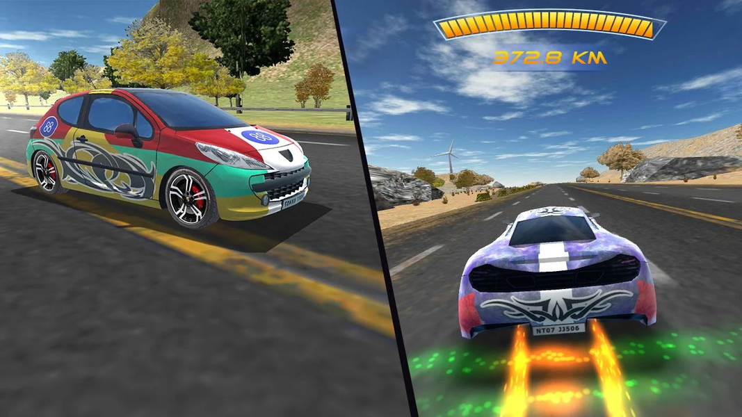 Super Racing Champ 3D - Gameplay image of android game