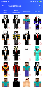 Hacker Skins for Minecraft PE for Android - Download