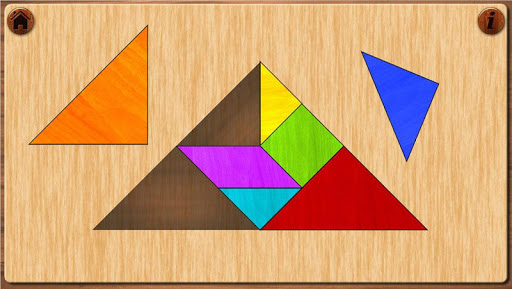 Tangram puzzle - Gameplay image of android game