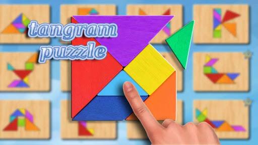 Tangram puzzle - عکس بازی موبایلی اندروید