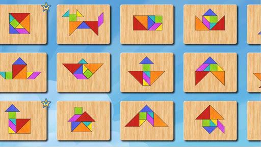 Tangram puzzle - عکس بازی موبایلی اندروید