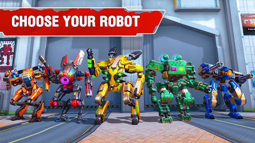 Star Robots. Mech war - Gameplay image of android game