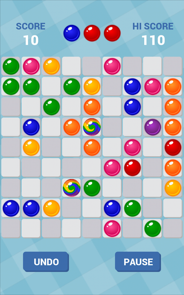 Color Lines: Match Ball Puzzle - عکس بازی موبایلی اندروید