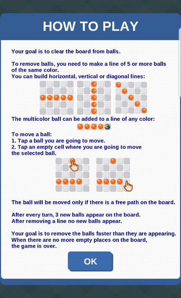 Color Lines: Match Ball Puzzle - عکس بازی موبایلی اندروید