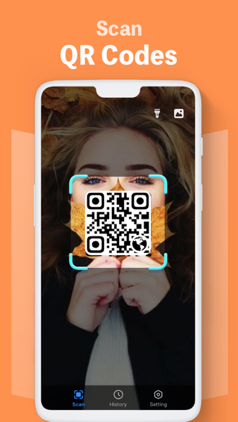 QR & Barcode Scanner - Fast - عکس برنامه موبایلی اندروید