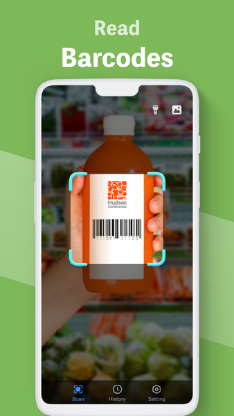 QR & Barcode Scanner - Fast - عکس برنامه موبایلی اندروید