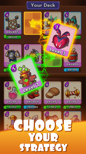 Battle Cards: Real-time PVP - Gameplay image of android game