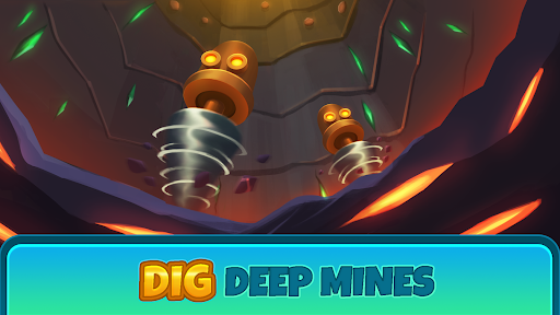 Deep Town: Idle Mining Tycoon - عکس بازی موبایلی اندروید