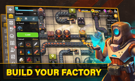 Sandship: Crafting Factory - Gameplay image of android game
