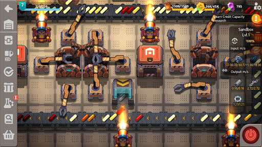 Sandship: Crafting Factory - Gameplay image of android game