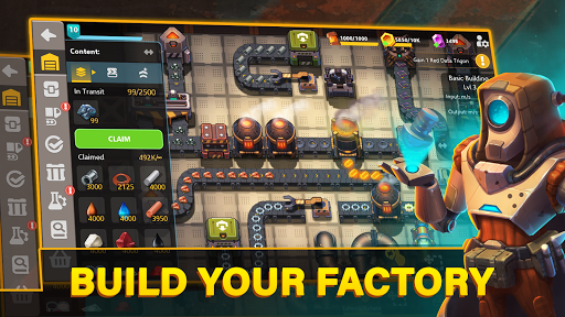 Sandship: Crafting Factory - Gameplay image of android game
