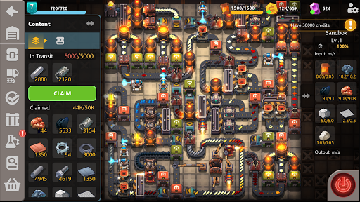 Sandship: Crafting Factory - Gameplay image of android game