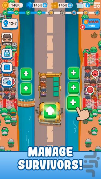 Idle Outpost: Upgrade Games - عکس بازی موبایلی اندروید