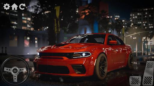 Speed Dodge Charger Parking - Image screenshot of android app