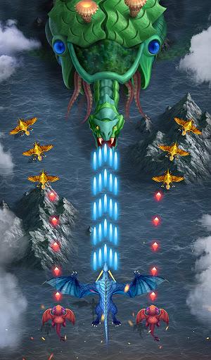 Dragon shooter - Dragon war - Gameplay image of android game