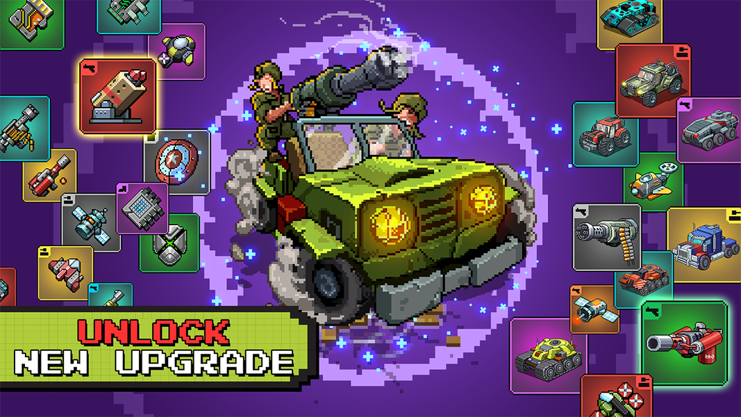 Jackal Army: Retro Shooting - Image screenshot of android app