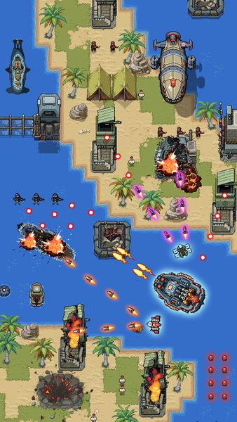 Jackal Army: Retro Shooting - Image screenshot of android app