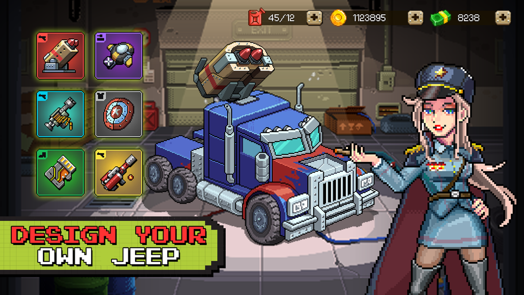 Jackal Army: Retro Shooting - Image screenshot of android app