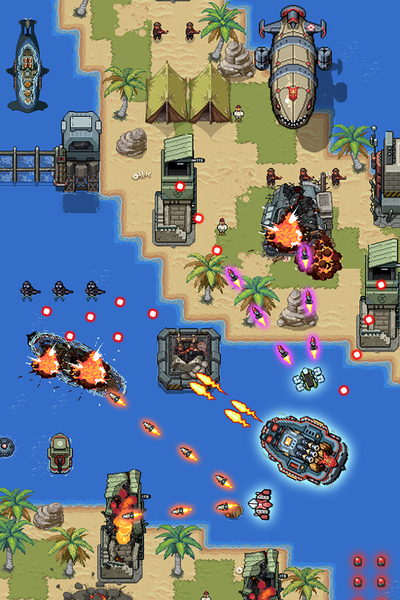 Jackal Army: Retro Shooting - Image screenshot of android app