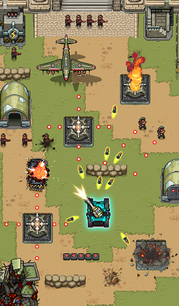 Jackal Army: Retro Shooting - Image screenshot of android app