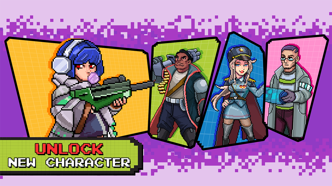 Jackal Army: Retro Shooting - Image screenshot of android app