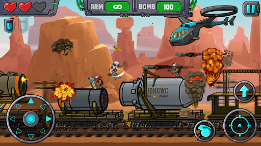 Metal Shooter: Super Soldiers - Gameplay image of android game