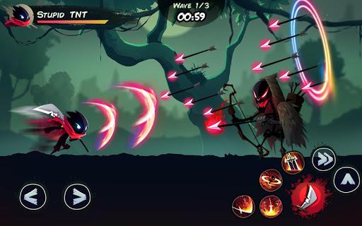 Shadow Stickman: Fight for Justice - Gameplay image of android game