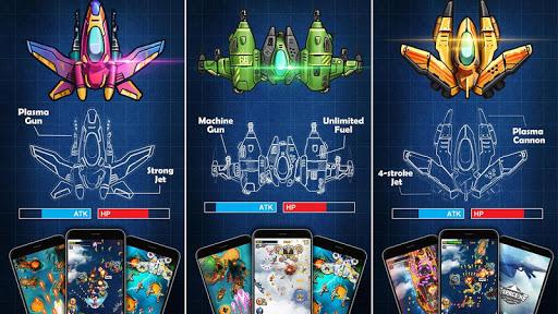 Space X: Sky Strike Force - Gameplay image of android game