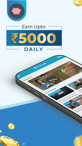 Money earning app Frizza - Image screenshot of android app