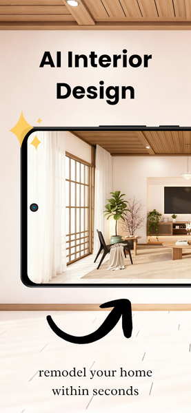 Decor AI: AI Interior Design - عکس برنامه موبایلی اندروید