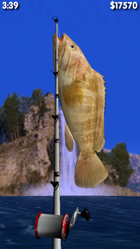 Big Sport Fishing Lite - Gameplay image of android game