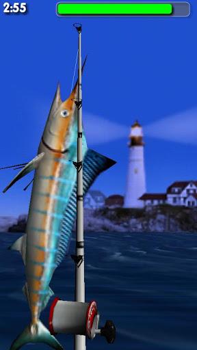 Big Sport Fishing Lite - Gameplay image of android game