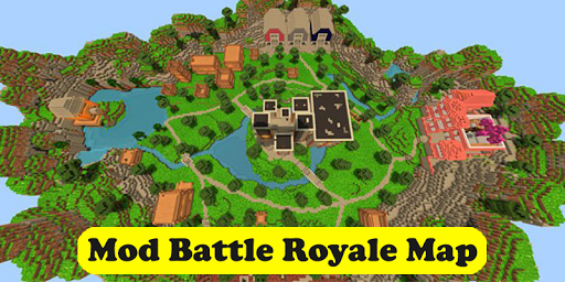 Map Battle Royale Minecraft - Image screenshot of android app