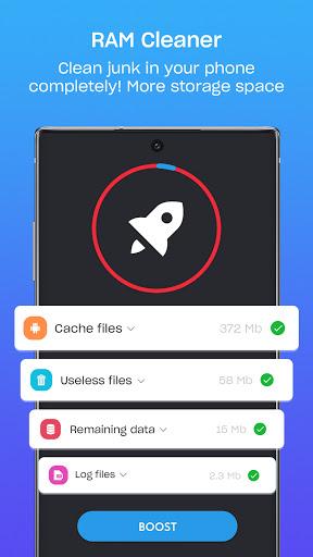 Rocket cleaner - عکس برنامه موبایلی اندروید