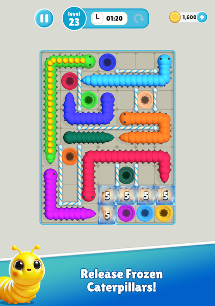 Caterpillars! - عکس بازی موبایلی اندروید